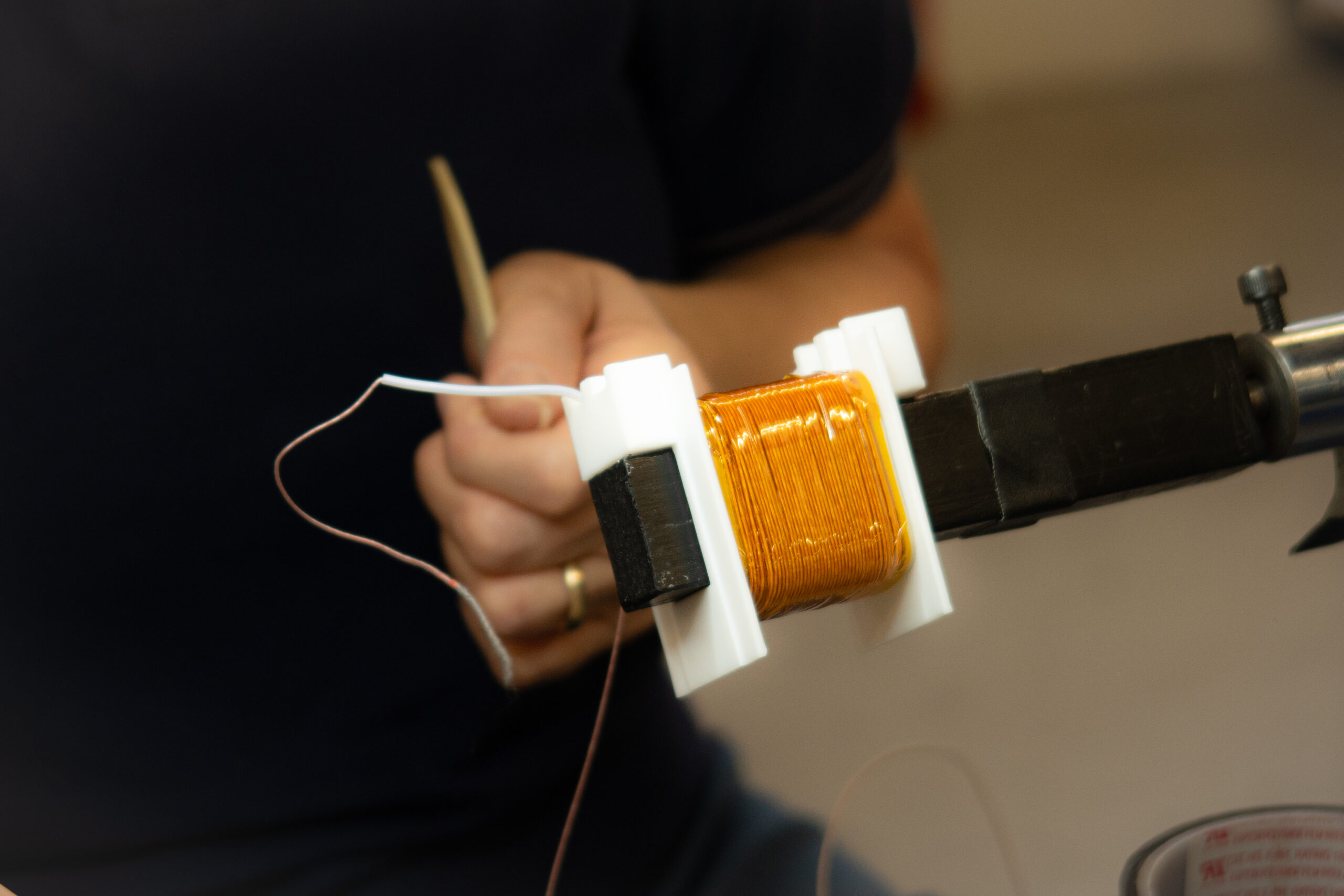 Winding a power transformer