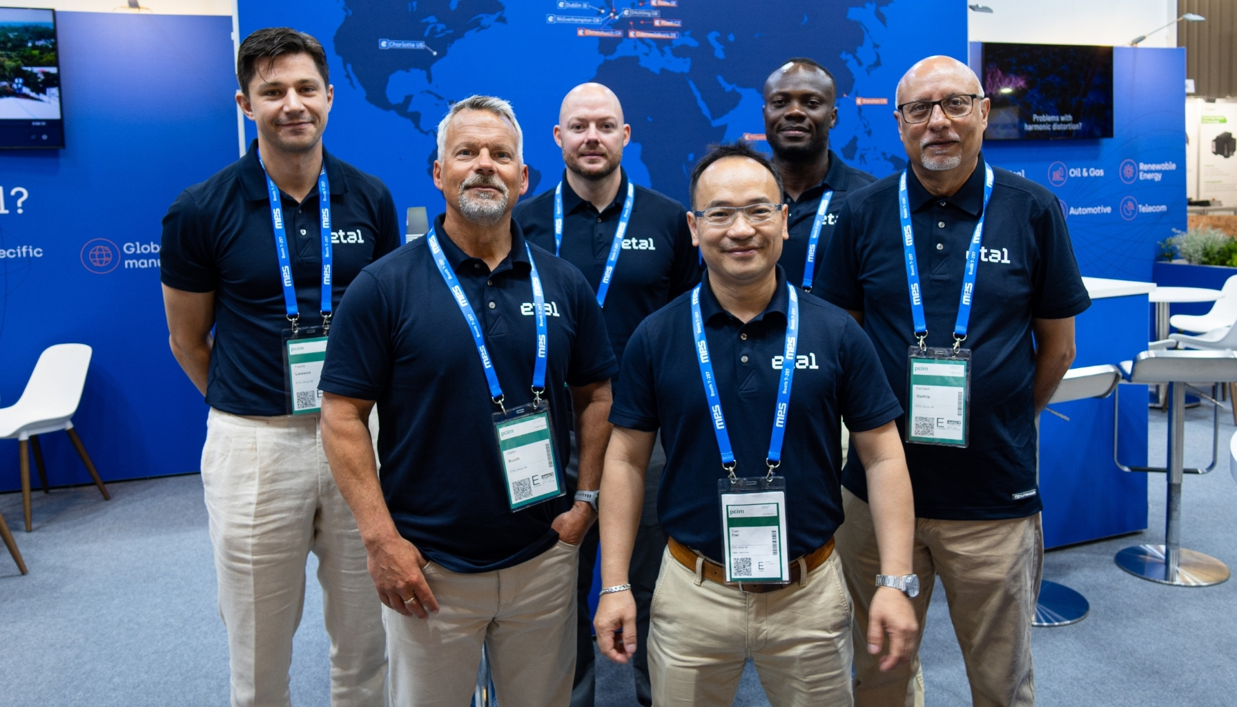 PCIM sales team.